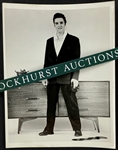 1956 Elvis Presley Original News Service Photograph from Dec. 1956 Hungerford Furniture Photoshoot