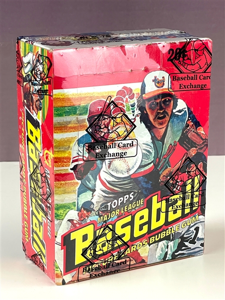 1978 Topps Baseball Unopened Wax Box - 36 Packs (BBCE Encapsulated)
