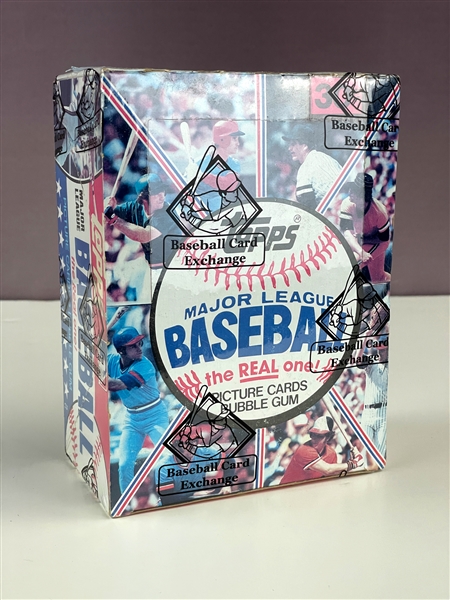 1981 Topps Baseball Unopened Wax Box - 36 Packs (BBCE Encapsulated)