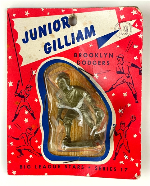 1956 Big League Stars Statues - Junior Gilliam - Sealed in Package!