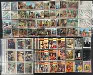 1950s - 1960s Topps and Fleer Non-Sport Varied Collection (358) Incl. Davy Crockett (Orange Back), Zorro and TV Westerns Complete Sets