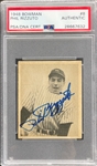 1950 Bowman #Phil Rizzuto Signed Card - Encapsulated PSA/DNA