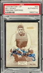 1934 Batter-Up #30 Bill Dickey Signed Card - Encapsulated PSA/DNA