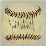 Carl Hubbell 1930s Single Signed Baseball (Beckett Authentic)