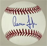 Aaron Judge Single Signed Baseball (Beckett Authentic)