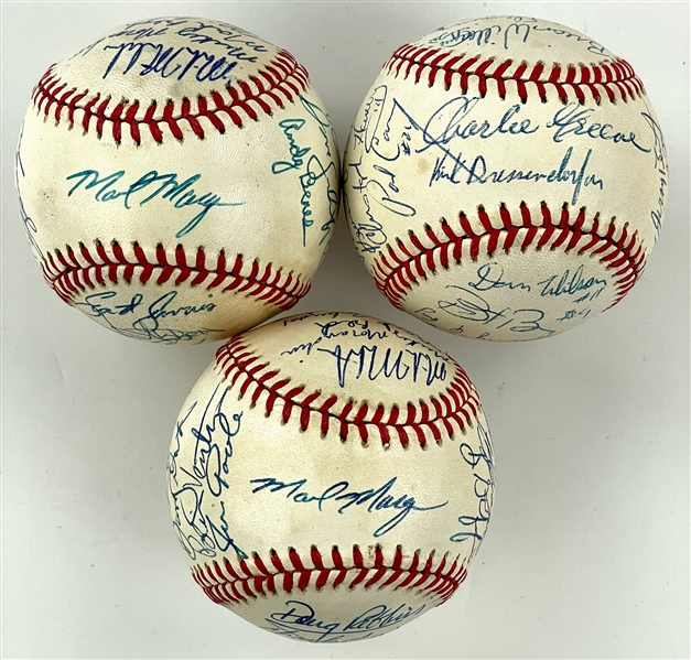1988 U.S Olympic and 1988 Team U.S.A. Team Signed Baseballs (2) (Beckett Authentic)