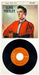 1968 Elvis Presley EP <em>Just for You</em> (EPA-4041) Orange Label 