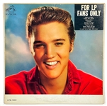 1959 Elvis Presley <em>For LP Fans Only</em> MONO LP (LPM-1990) with Original Record Store Receipt!
