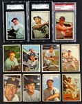 1953 Bowman Color Baseball Card Collection (44)