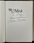 Mickey Mantle Memorabilia Collection (9) Incl. Signed Copy of <em>The Mick</em> (Beckett Authentic)