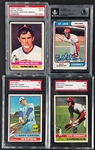 1970s Topps Signed Baseball Card Collection (334) (Beckett Authentic)