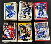 1990s Score and ProSet Signed Hockey Card Collection (1230) MB 200