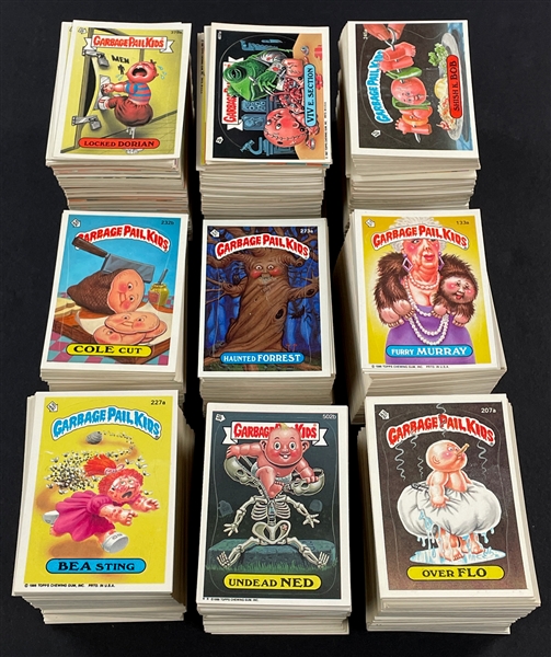 1986-88 Garbage Pail Kids Stickers Massive Collection of More than 2,500 Cards - Series 3 thru Series 13