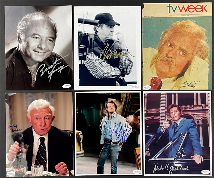 Hollywood an TV Actors Signed Photo Collection (28) Including Laurence Olivier, Kirk Douglas and Others (JSA/Beckett Authentic)