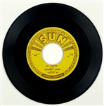 1955 Johnny Cash SUN 221 45 RPM Single "Hey Porter" - Near Mint - Marion Keisker (Sun Records) FILE COPY