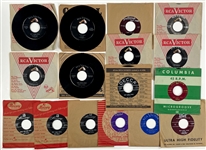 1950s and 1960s 45s of SUN Single Covers on Other Record Labels (16) All Marion Keisker (Sun Records) FILE COPIES 