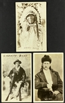 Old West Photopostcards of Crazy Horse, Wild Bill Hickock and Calamity Jane (3)