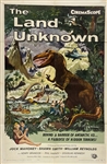 1957 <em>The Land Unkown</em> One Sheet Movie Poster - Sci-Fi Cult Classic!