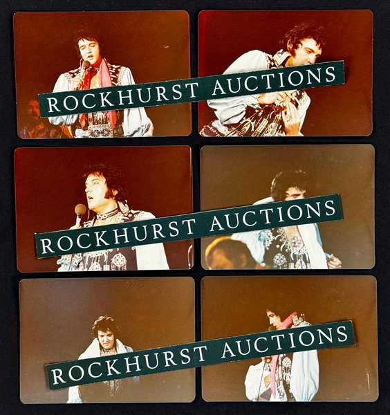 1975 Collection of 10 Photographs of Elvis Presley Performing His Matinee Concert on July 19, 1975, at Nassau Veteran Coliseum in Uniondale, NY