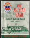 1951 All Star Game Program - Detroits Briggs Stadium - Unscored