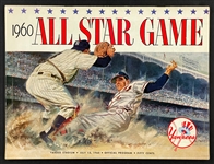 1960 All Star Game Program - Yankee Stadium - Unscored