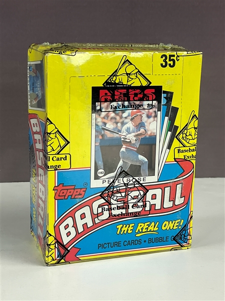 1986 Topps Baseball Wax Box (BBCE)
