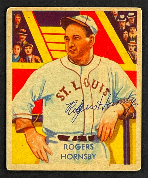 1935 Diamond Stars #44 Rogers Hornsby