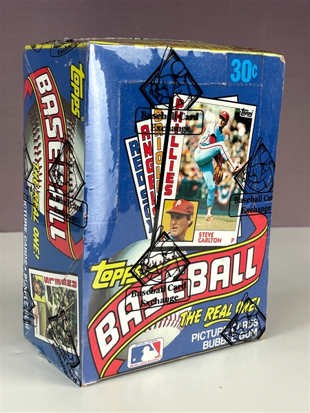 1984 Topps Baseball Unopened Wax Box - 36 Packs (BBCE Encapsulated)