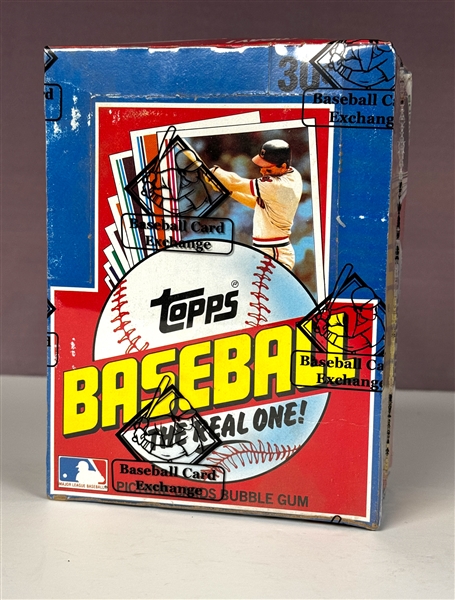 1982 Topps Baseball Unopened Wax Box - 36 Packs (BBCE Encapsulated)