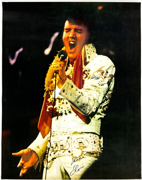 1974 and 1975 Elvis Presley Souvenir Posters (2)