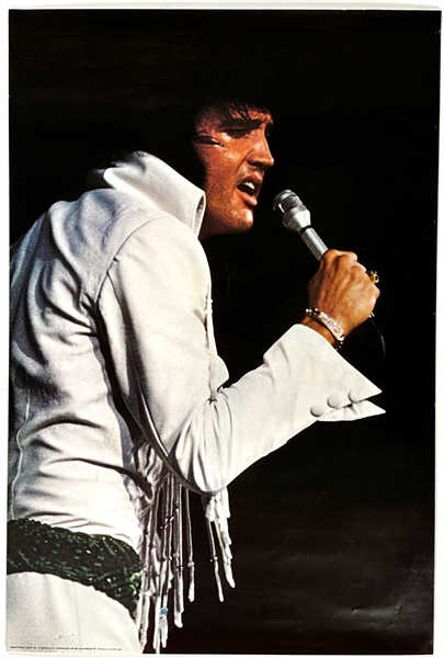 1970s Group of Four Elvis Presley Souvenir Posters (4)