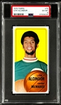 1970 Topps Basketball #75 Lew Alcindor - PSA EX-MT 6