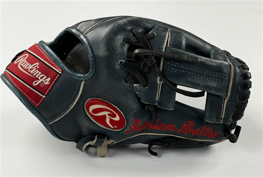 Adrian Beltre Los Angeles Game Used Rawlings "Pro200-2JN" Model Glove Acquired by Teammate Juan Castro