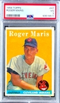 1958 Topps #47 Roger Maris Rookie Card - PSA VG 3