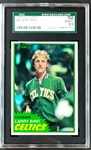 1981 Topps Basketball #4 Larry Bird - SGC NM-MT+ 8.5