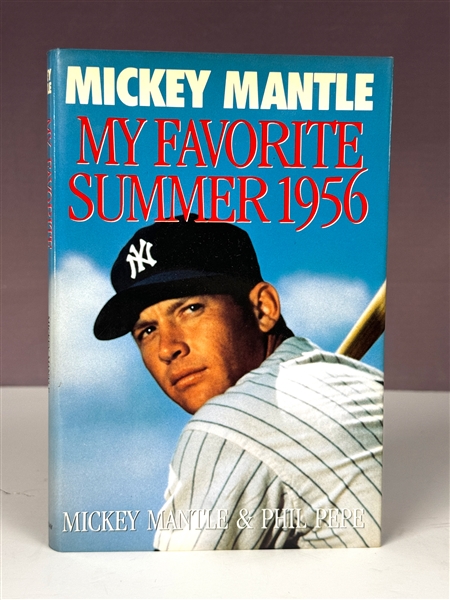 Mickey Mantle Signed Copy of <em>My Favorite Summer 1956</em> (Beckett Authentic)