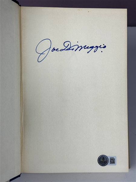 Joe DiMaggio Signed Copy of <em>Me and DiMaggio</em> (Beckett Authentic)