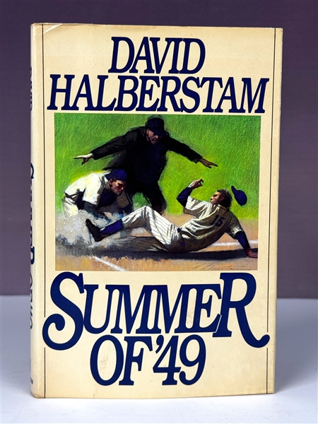 Ted Williams Signed Copy of David Halberstams <em>Summer of 49</em> (Beckett Authentic)