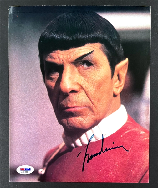 Leonard Nimoy "Spock" Signed 8x10 <em>Star Trek</em> Photo (PSA/DNA)