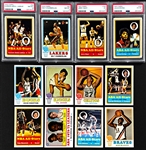 1973 Topps Basketball Complete Set (264) Incl. PSA NM-MT 8 #50 Jabbar and #80 Chamberlain