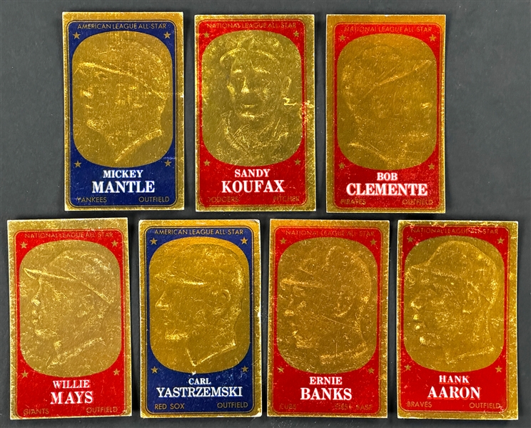 1965 Topps Embossed Complete Set (72) 