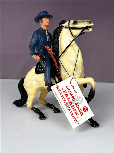 1958 "Paladin" <em>Have Gun Will Travel</em> Western Hartland Statue - Incl. Complete Accessories