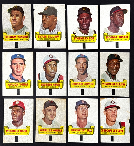 1966 Topps Rub-Offs Complete Set (120)