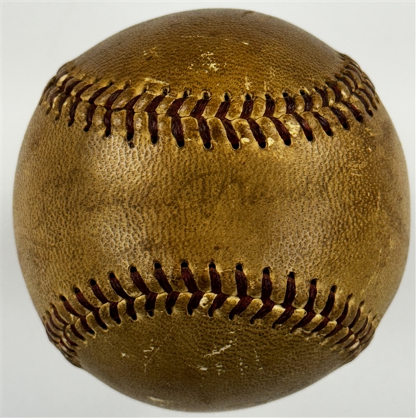 Mickey Mantle Signed Foul Ball Caught September 24, 1968, at Yankee Stadium - Possibly His Last!