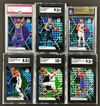 2019-20 Panini Mosaic Genesis Basketball Complete Set (300) Incl. 26 Graded Cards