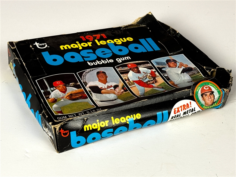 1971 Topps Baseball Display Box