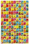 1972-73 Topps Basketball Series 1 Uncut Sheet of 132 Cards Incl. Chamberlain, Maravich, Jabbar, Robertson, West and Others