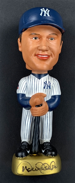 1999 Derek Jeter Signed "Sams" Bobbin Head Doll - Mint in Box (Beckett Authentic)