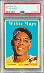 1958 Topps #5 Willie Mays - PSA VG 3