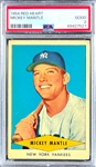 1954 Red Heart Mickey Mantle - PSA GD 2